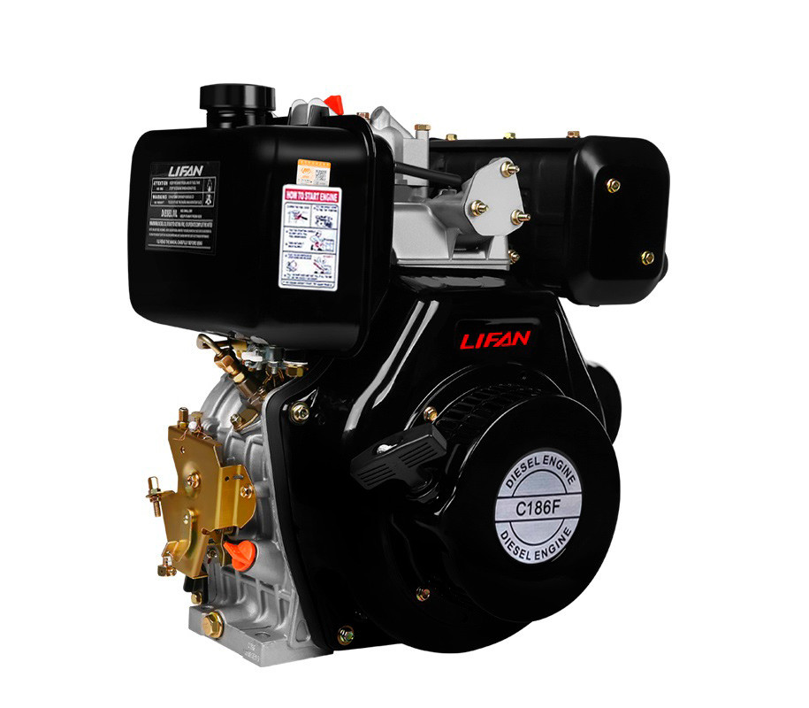 Двигатель дизельный LIFAN C186F (10 л.с.)