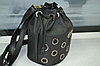 Стильная сумка рюкзак черного цвета, фото 2
