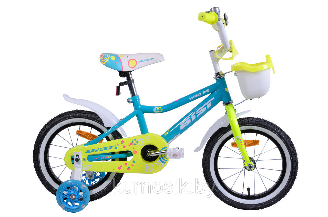 Детский велосипед Aist Wiki 14" (от 3 до 5 лет) Голубой - фото 1 - id-p94847833