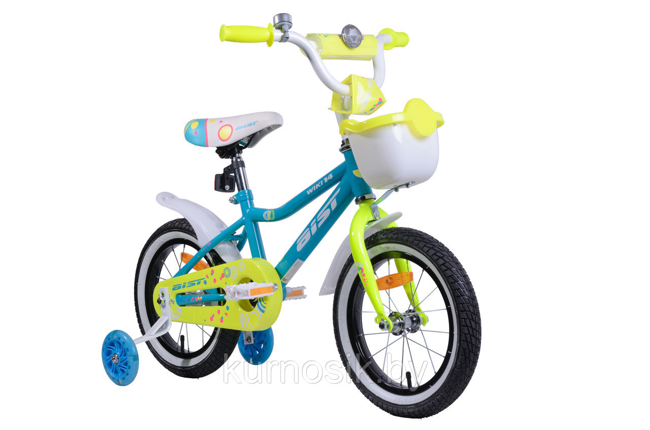 Детский велосипед Aist Wiki 14" (от 3 до 5 лет) Голубой - фото 2 - id-p94847833