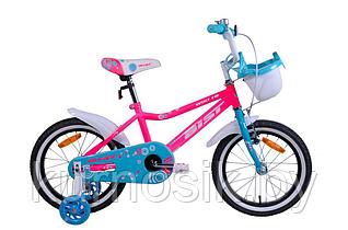 Велосипед Aist Wiki 16" (от 4 до 6 лет) розовый 2021
