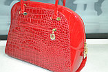 Красная лаковая сумка, фото 3