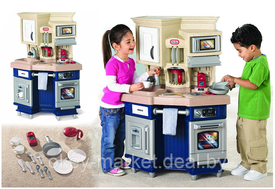 Интерактивная детская кухня Little Tikes 614873 со звуковыми эффектами - фото 6 - id-p94850305