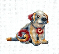 Набор для вышивания крестом «Статуэтки. Собака» - фото 1 - id-p94851100