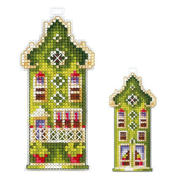 Набор для вышивания крестом «Домики.Оливковый домик» - фото 1 - id-p94851154