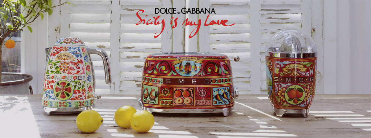 Чайник электрический Smeg SICILY IS MY LOVE by Dolce & Gabbana - фото 2 - id-p94893948