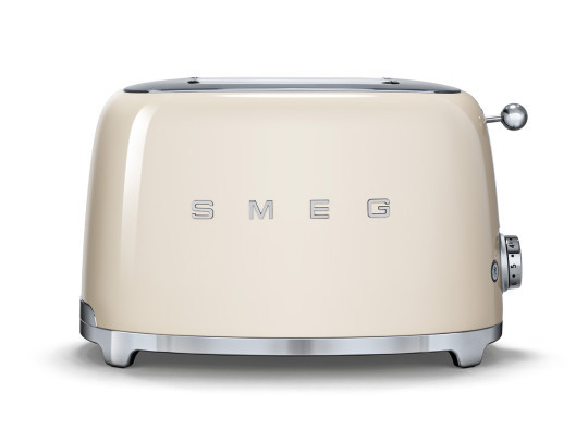 Тостер на 2 ломтика Smeg TSF01CREU кремовый