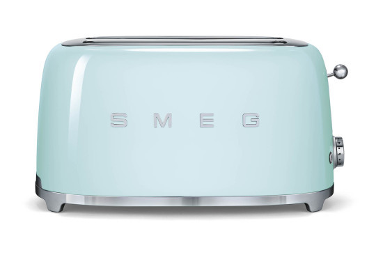 Тостер на 4 ломтика Smeg TSF02PGEU пастельный зеленый