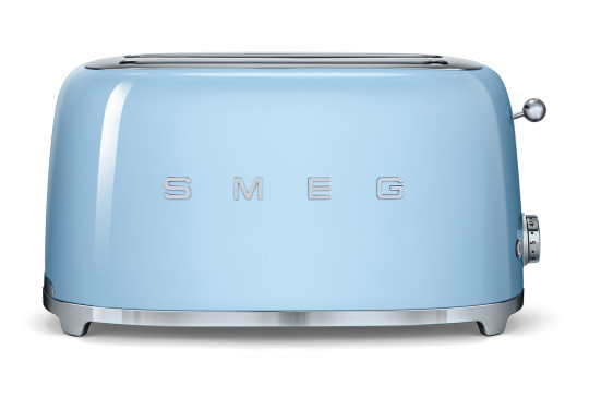 Тостер на 4 ломтика Smeg TSF02PBEU пастельный голубой - фото 1 - id-p52725117
