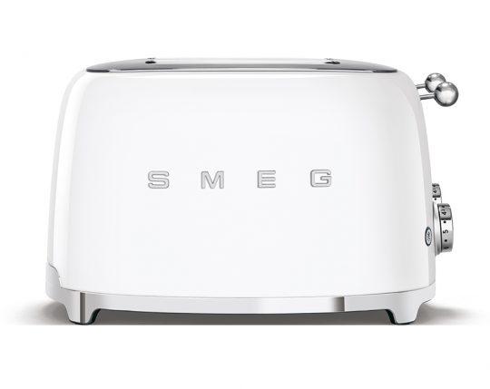 Тостер на 4 ломтика Smeg TSF03WHEU белый - фото 1 - id-p94894415