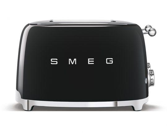 Тостер на 4 ломтика Smeg TSF03BLEU черный