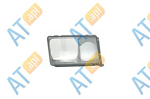 Стекло фары (правое) MERCEDES (W124) 1985-1992(  с рамкой )