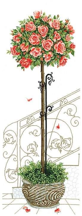 Набор для вышивания крестом «Розовое дерево»
