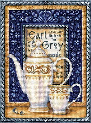 Набор для вышивания крестом «Коллекция чая. Эрл грэй» - фото 1 - id-p94952403