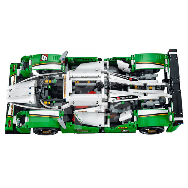 Конструктор Lepin 20003 Technician 2в1 Гоночный автомобиль (аналог Lego Technic 42039) 1250 деталей - фото 8 - id-p94954296