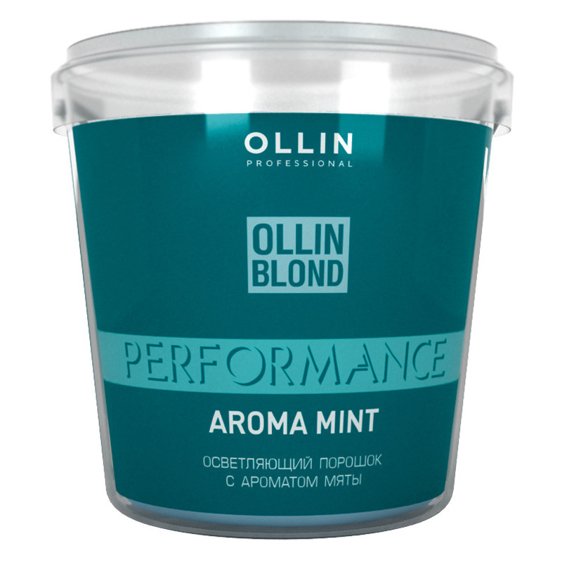 OLLIN Blond Осветляющий порошок с ароматом мяты 500г