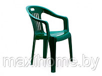 Стул пластиковый кресло "Комфорт", (зеленый)