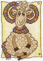 Набор для вышивания крестом «Модный шарф»