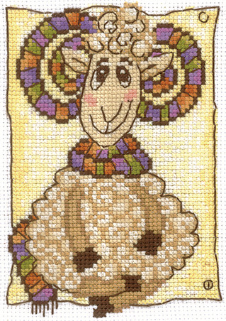 Набор для вышивания крестом «Модный шарф» - фото 1 - id-p94964797