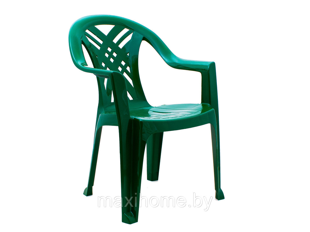 Стул пластиковый кресло "Престиж", (зеленый) - фото 1 - id-p94966077