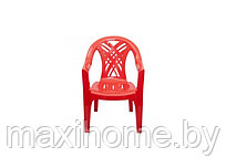 Стул пластиковый кресло "Престиж", (красный)