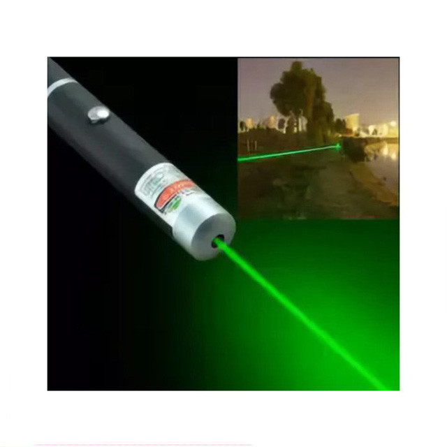 Лазерная указка Green Laser Pointer с 1 активной насадкой L04-1 - фото 2 - id-p94967182
