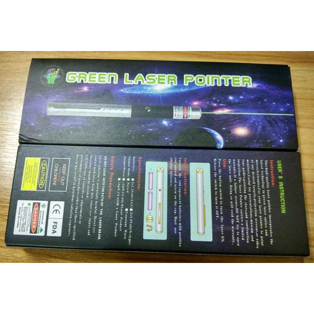 Лазерная указка Green Laser Pointer (1 насадка-несколько элементов) L04-4 - фото 5 - id-p94968046