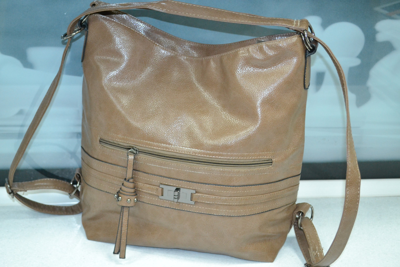 Стильная сумка рюкзак - фото 1 - id-p95001163