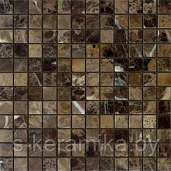 Мозаика из камня Pietrine Emperador Dark POL 300х300 мм
