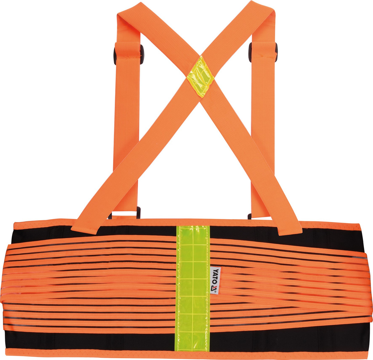 Пояс поддерживающий для строителей оранжевый XXL "Yato" YT-742411 - фото 3 - id-p95002998