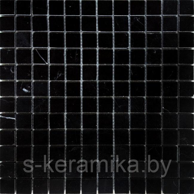 Мозаика из камня Мозаика Pietrine Nero Oriente MAT 300х300мм
