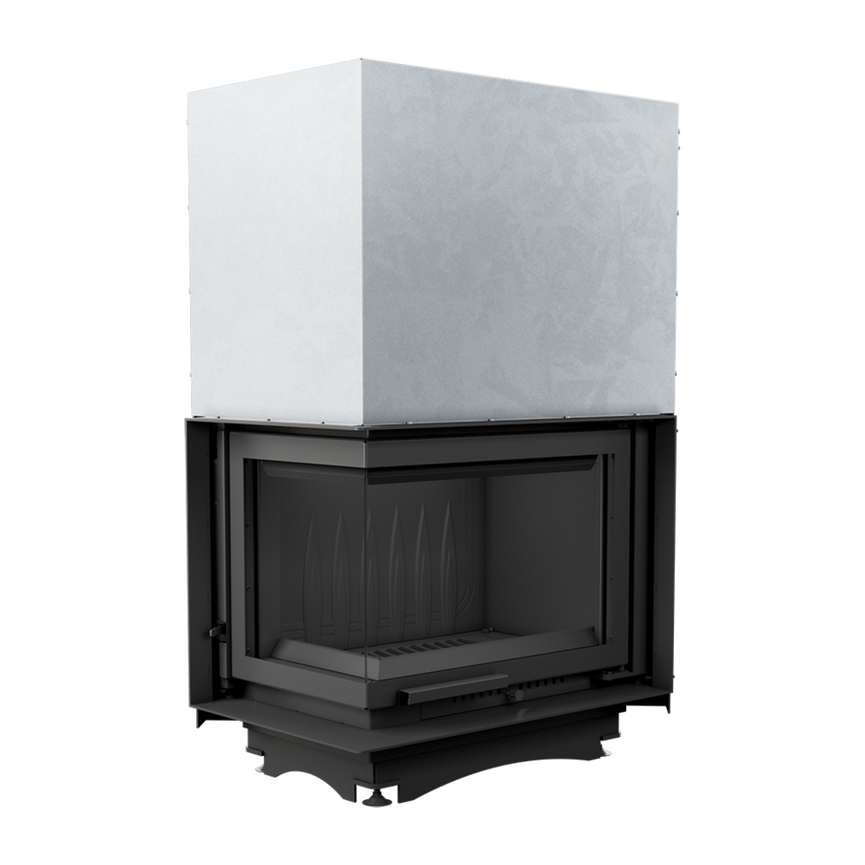 Каминная топка MAJA/L/BS/G 12 kW левая сторона без деления  подъем вверх