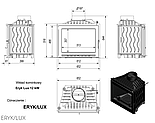 Каминная топка Kratki Eryk Lux 12 Kw, фото 2
