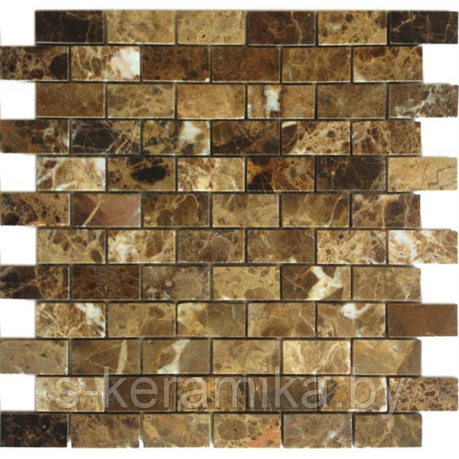 Мозаика из камня Pietrine Emperador Dark POL 300х300мм