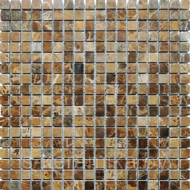 Мозаика из камня Мозаика Мозаика Pietrine Emperador Dark POL 300х300мм - фото 1 - id-p95025479
