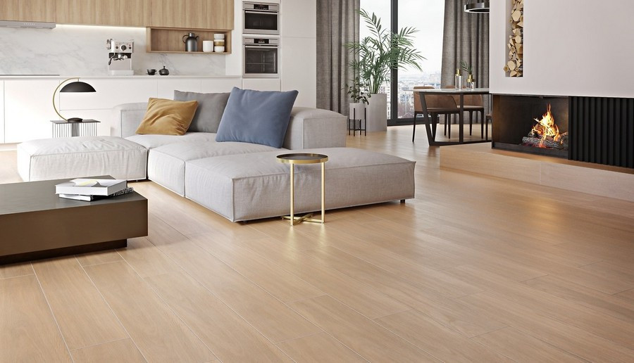 Плитка под дерево Opoczno Grand Wood Prime Dark Beige