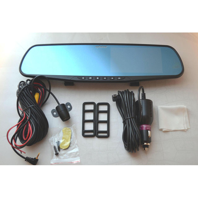 Видеорегистратор-зеркало 2 камеры Vehicle Blackbox DVR MS420 - фото 2 - id-p95057129