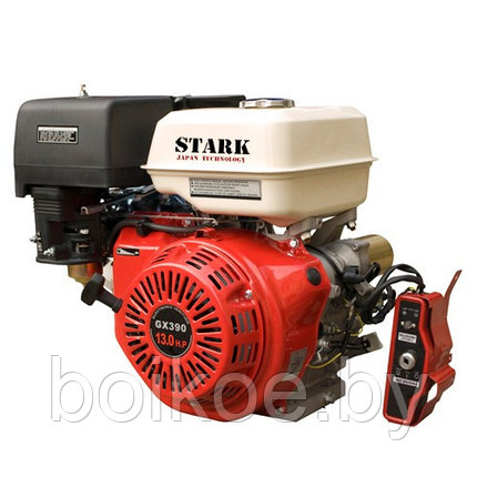 Двигатель Stark GX390Е для мотоблока (13 л.с., шпонка 25 мм, электростартер), фото 2