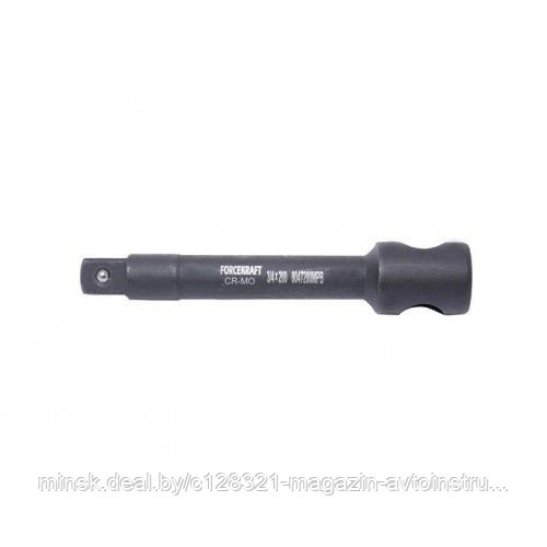 Удлинитель ударный с отверстием под вороток CR-Mo 200мм 3/4" FORCEKRAFT FK-8047200MPB