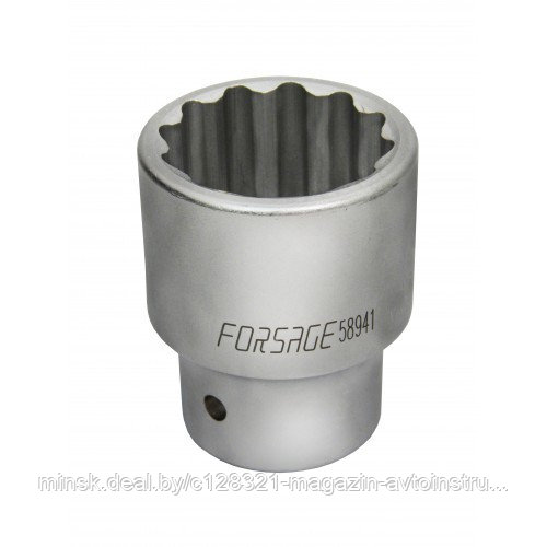 Головка 80мм 1"(дюйм) 12граней Forsage F-58980
