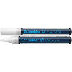 Маркер лаковый перманентный SCHNEIDER Maxx 270 белый (цена с НДС)