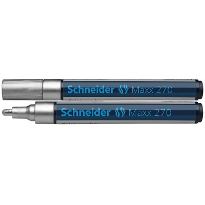 Маркер лаковый перманентный SCHNEIDER Maxx 270 серебряный 3мм (цена с НДС)