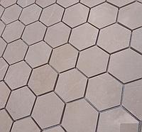 Мозаика из керамогранита Pietrine Emperador Dark POL Hexagon308х267мм