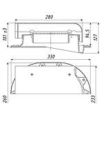 Аэратор кровельный ТР-88/F для битумных и фальцевых кровель, фото 2