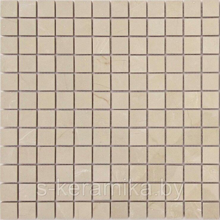 Мозаика из керамогранита Marble Porcelain Nuvola beige POL 300х300мм