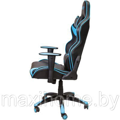 Кресло поворотное VIPER, ECO, чёрный+синий - фото 3 - id-p95114280