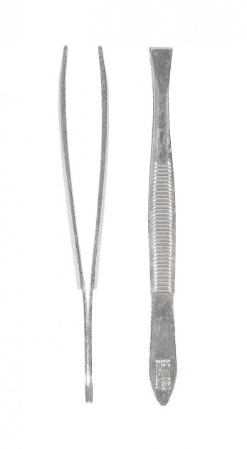 Пинцет прямой TITANIA, арт. 1060/А; Германия