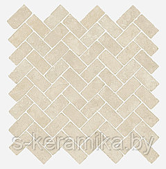 Мозаика из керамогранита Genesis White Mosaico Cross 300х300мм