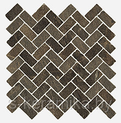 Мозаика из керамогранита Genesis Brown Mosaico Cross 300х300мм