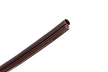 Уплотнитель силиконовый Eurostrip 6 мм коричневый 100 м.п. Trelleborg